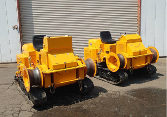 3.0ton クローラ式油圧ウィンチ